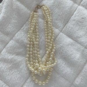 J crew pearl necklace